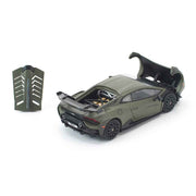 Pop Race 640347 1/64 Lamborghini Huracan STO Verde Turbine Matt