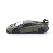 Pop Race 640347 1/64 Lamborghini Huracan STO Verde Turbine Matt