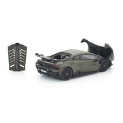 Pop Race 640347 1/64 Lamborghini Huracan STO Verde Turbine Matt