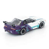 Pop Race 640455 1/64 Pandem S13 White Purple