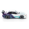 Pop Race 640455 1/64 Pandem S13 White Purple
