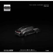 Pop Race DC005 1/64 992 Stinger GTR Dark Chrome