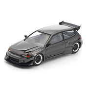 Pop Race DC007 1/64 Pandem Civic EG6 Dark Chrome