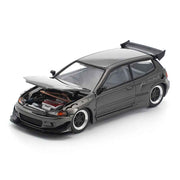 Pop Race DC007 1/64 Pandem Civic EG6 Dark Chrome