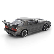 Pop Race DC008 1/64 Mazda RX7 (FC3S) Re-Amemiya Dark Chrome