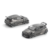 Pop Race 1/64 Pandem GR Yaris Dark Chrome