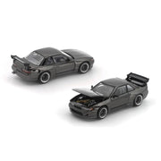 Pop Race 1/64 Pandem S13 Dark Chrome
