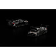 Pop Race 1/64 Honda Civic FL5 TCR Dark Chrome