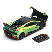 Pop Race 1/64 Huracan STO Verde Citrea