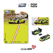 Pop Race 1/64 Huracan STO Verde Citrea