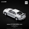 Pop Race 64-0052 1/64 Nissan GT-R R33 Nismo 400R White