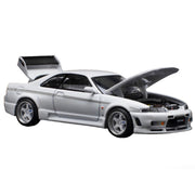 Pop Race 64-0052 1/64 Nissan GT-R R33 Nismo 400R White