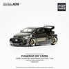 Pop Race 64-0055 1/64 Pandem GR Yaris Dark Chrome