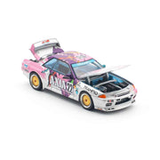Pop Race 64-0103 1/64 Nissan Skyline GT-R R32 No.22 Axia