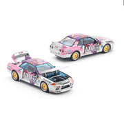 Pop Race 64-0103 1/64 Nissan Skyline GT-R R32 No.22 Axia