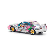 Pop Race 64-0103 1/64 Nissan Skyline GT-R R32 No.22 Axia