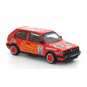 Pop Race PR64-0105 1/64 Golf GTI MkII Team Demon Tweeks BTCC 1988