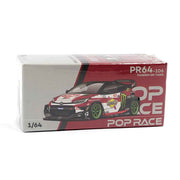 Pop Race PR64-0106 1/64 Pandem GR Yaris Daigo Saito
