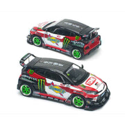 Pop Race PR64-0106 1/64 Pandem GR Yaris Daigo Saito