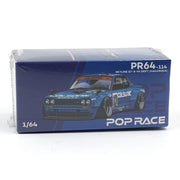Pop Race 1/64 Skyline GT-R V8 Drift Hakosuka Calsonic