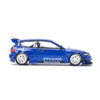 Pop Race PR64-0127 1/64 Honda Civic EG6 Pandem V1.5 Metallic Blue