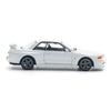 Pop Race 64-0157 1/64 Nissan Skyline GT-R R32 Crystal White