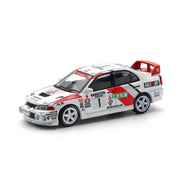Pop Race PR64-0165 1/64 Mitsubishi Lancer Evo IV Winner Rally