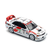 Pop Race PR64-0165 1/64 Mitsubishi Lancer Evo IV Winner Rally