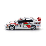 Pop Race PR64-0165 1/64 Mitsubishi Lancer Evo IV Winner Rally