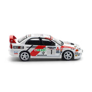 Pop Race PR64-0165 1/64 Mitsubishi Lancer Evo IV Winner Rally