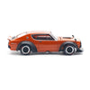 Pop Race 64-0173 1/64 Skyline GT-R V8 Drift Kenmeri Orange