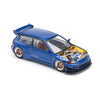 Pop Race 1/64 Pandem Civic EG6 Metallic Blue with Open Bonnet