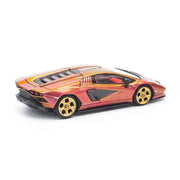 Pop Race 64-0175 1/64 Lamborghini Countach LPI 800-4 Blu Hal