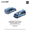 Pop Race 64-0206 1/64 Pandem Civic EG6 Blue Chorme