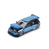 Pop Race 64-0206 1/64 Pandem Civic EG6 Blue Chrome