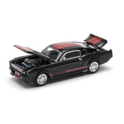 Pop Race 64-0218 1/64 Shelby Mustang GT500 Dark Chrome
