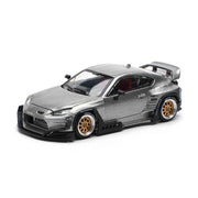 Pop Race 64-0235 1/64 Toyota GR86 Pandem Silver