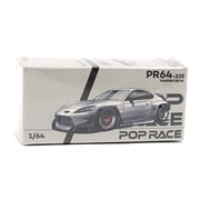 Pop Race 64-0235 1/64 Toyota GR86 Pandem Silver
