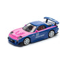 Pop Race 64-0240 1/64 Mazda RX7 Re-Amemiya Blue/Pink