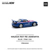 Pop Race 64-0240 1/64 Mazda RX7 Re-Amemiya Blue/Pink