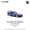 Pop Race 64-0240 1/64 Mazda RX7 Re-Amemiya Blue/Pink