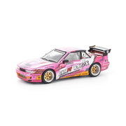 Pop Race 64-0241 1/64 Pandem Silvia S13 Eva RT Production Model Custom Type-08 X 1087X