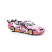 Pop Race 64-0241 1/64 Pandem Silvia S13 Eva RT Production Model Custom Type-08 X 1087X
