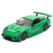 Pop Race 1/64 Mazda RX7 Re-Amemiya Green