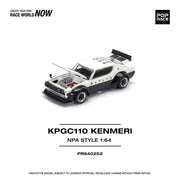 Pop Race PR64-0252 1/64 Skyline GT-R V8 Drift Kermeri NPA Style