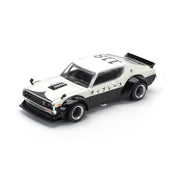 Pop Race PR64-0252 1/64 Skyline GT-R V8 Drift Kermeri NPA Style