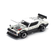 Pop Race PR64-0252 1/64 Skyline GT-R V8 Drift Kermeri NPA Style