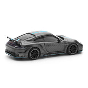 Pop Race 64-0254 1/64 992 Stinger GTR Carbon Edition (Blue Line)