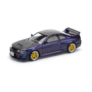 Pop Race 64-0256 1/64 Skyline GT-R R33 Nismo Midnight Purple