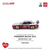 Pop Race PR64-0258 1/64 Pandem Silvia S13 Moontech Red